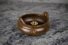 Gold and Bronze Censer and Incense Holder